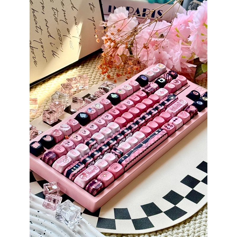 Keycaps Cherry Profile Pbt - Set di 142 Tasti a Tema