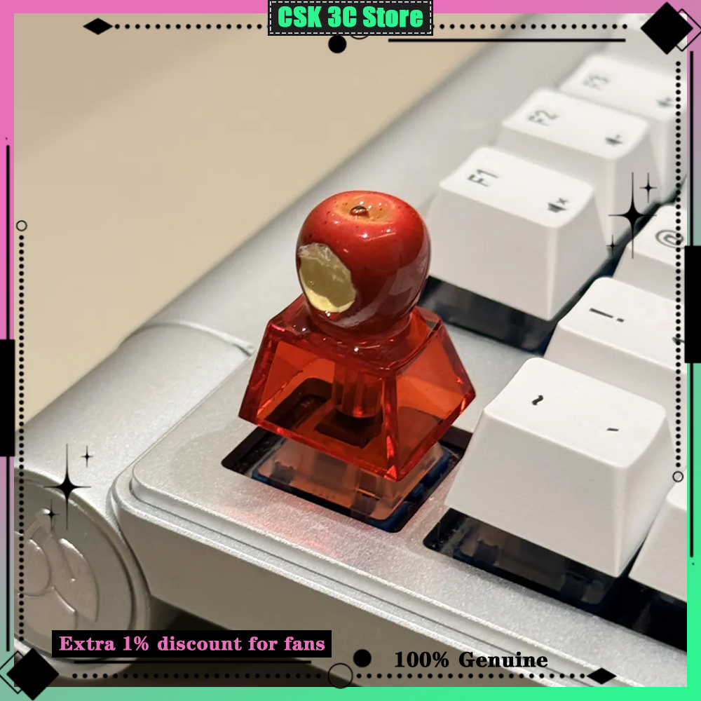 Keycaps Artisan Resin Handmade - Tasti originali a forma di frutta