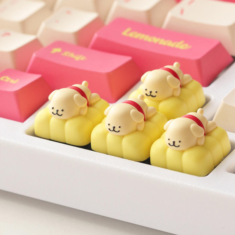 Keycaps Artisan Resin Handmade - Copritasti in resina artigianale per cani,
