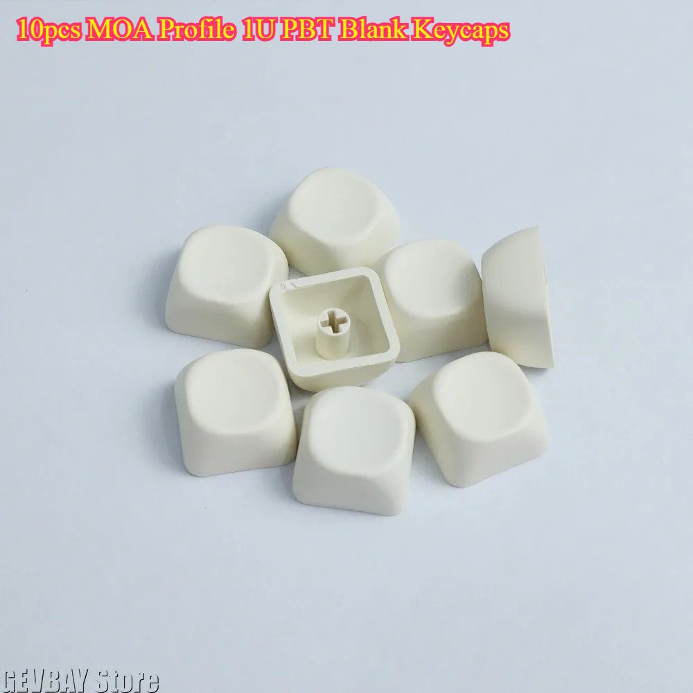 Keycaps Blank Pbt 1U - 10 tasti vuoti in PBT con