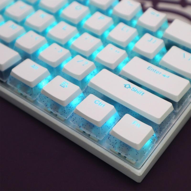 Keycaps Pbt Double Shot 104 Keys - Y1UB Tastiera meccanica fai-da-te per copritasti