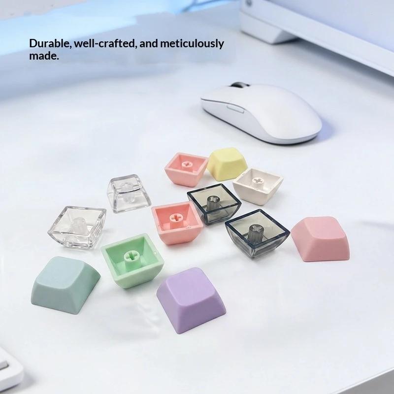 Keycaps Blank Pbt 1U - 8/10 pezzi, profilo XDA, altezza 1U,