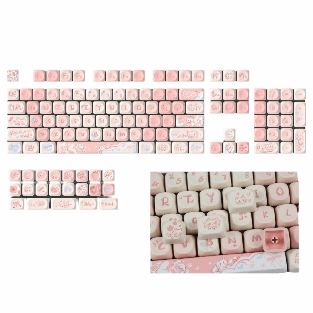 Keycaps Spacebar 6.25U Custom - Set di tasti PBT, tasti personalizzati
