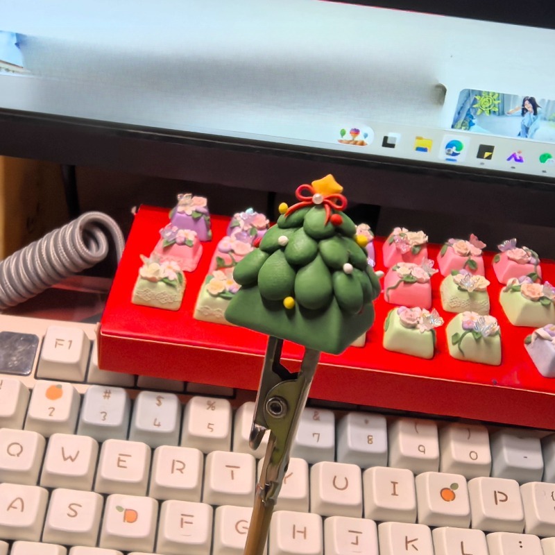 Copritasti per albero di Natal - Keycaps Artisan Resin Handmade recensione e prezzo