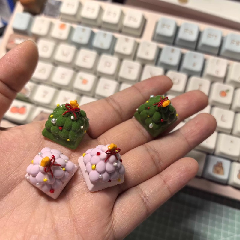 Copritasti per albero di Natal - Keycaps Artisan Resin Handmade recensione e prezzo