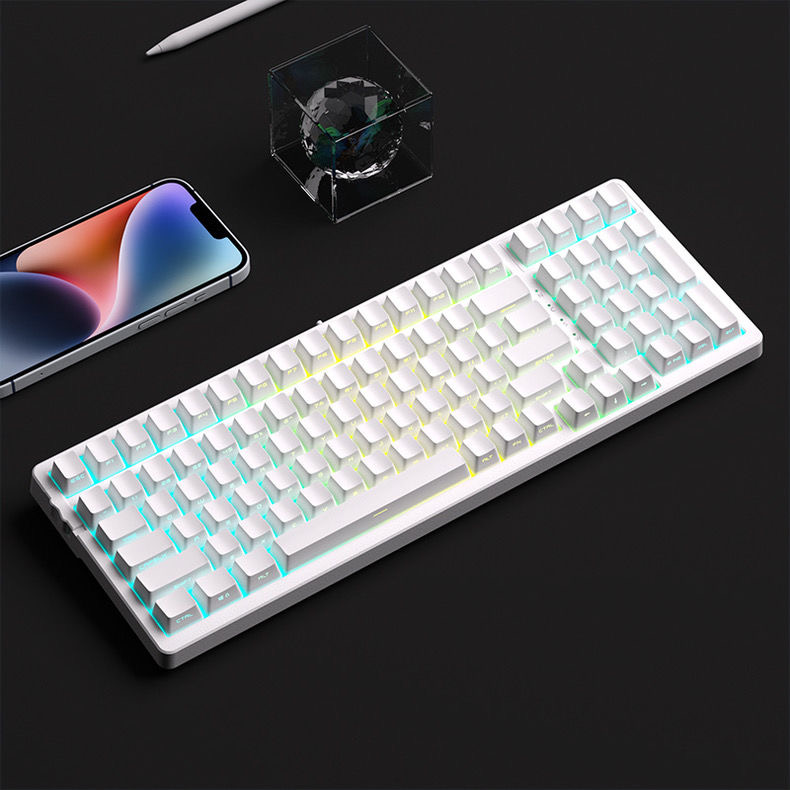 131 tasti retroilluminati RGB  - Keycaps Oem Profile 87 Keys recensione e prezzo