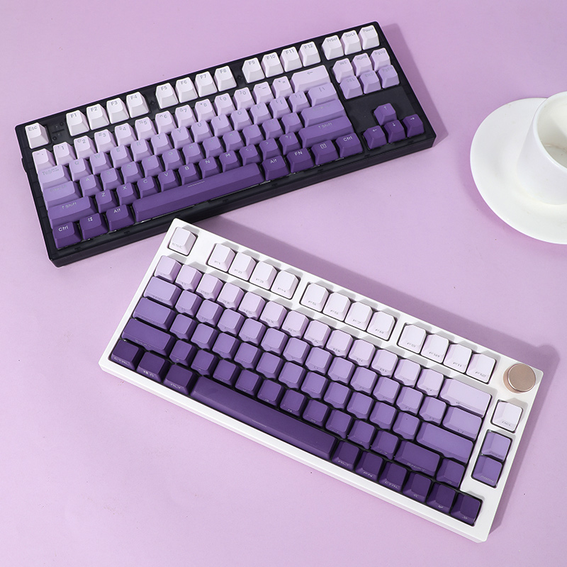 Copritasti con sfumatura viola - Keycaps Oem Profile 87 Keys recensione e prezzo