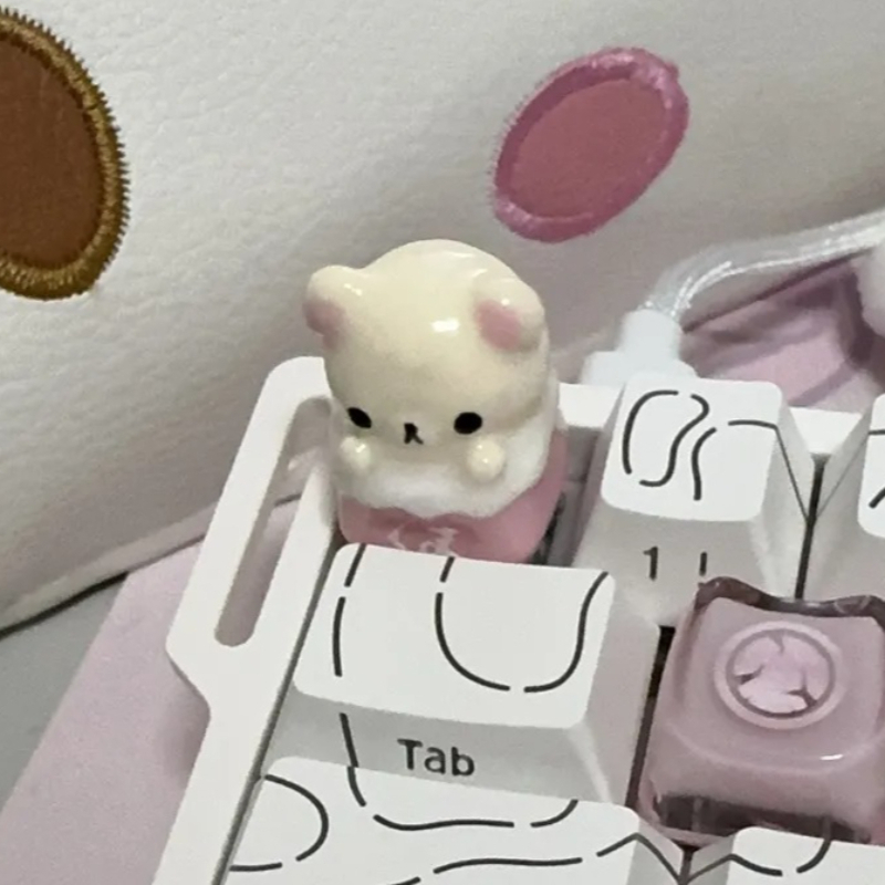 Keycap Kawaii Rilakkuma: Tasti - Keycaps Cherry Profile Pbt recensione e prezzo
