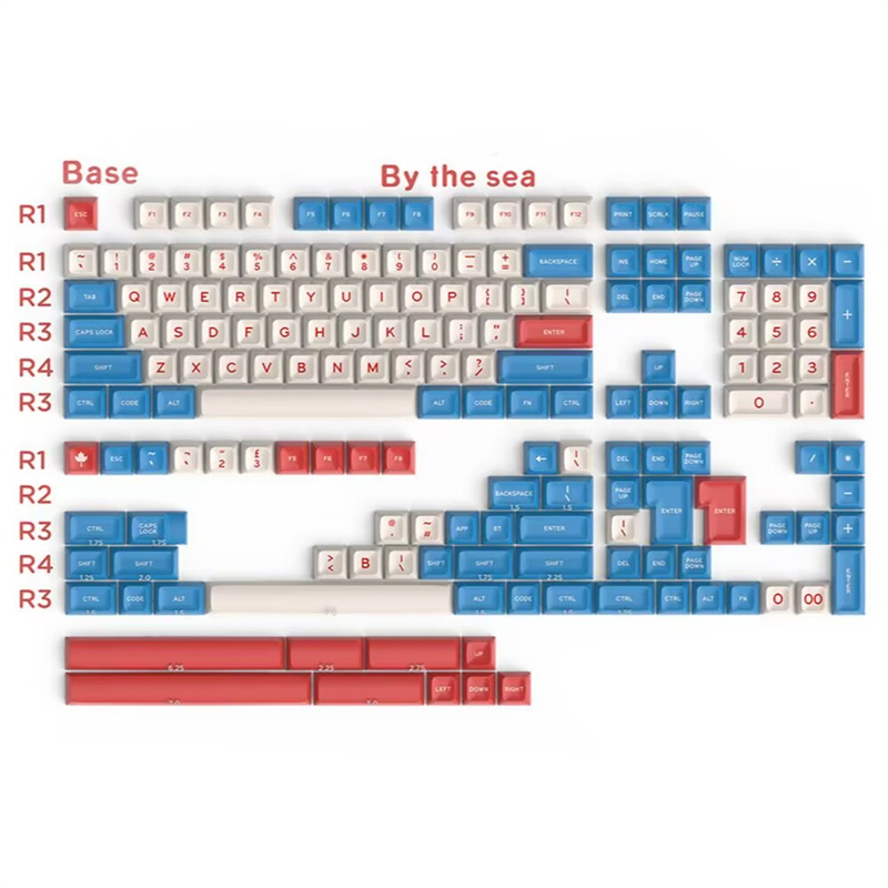 GMK 172 tasti Set completo ABS - Keycaps Set Sa Profile Abs recensione e prezzo