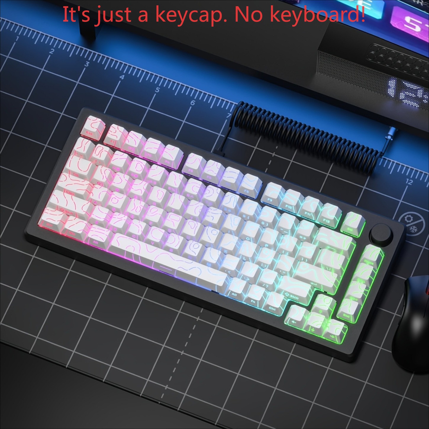 2026 Tasti PBT Contour Line 97 - Keycaps Cherry Profile Pbt recensione e prezzo