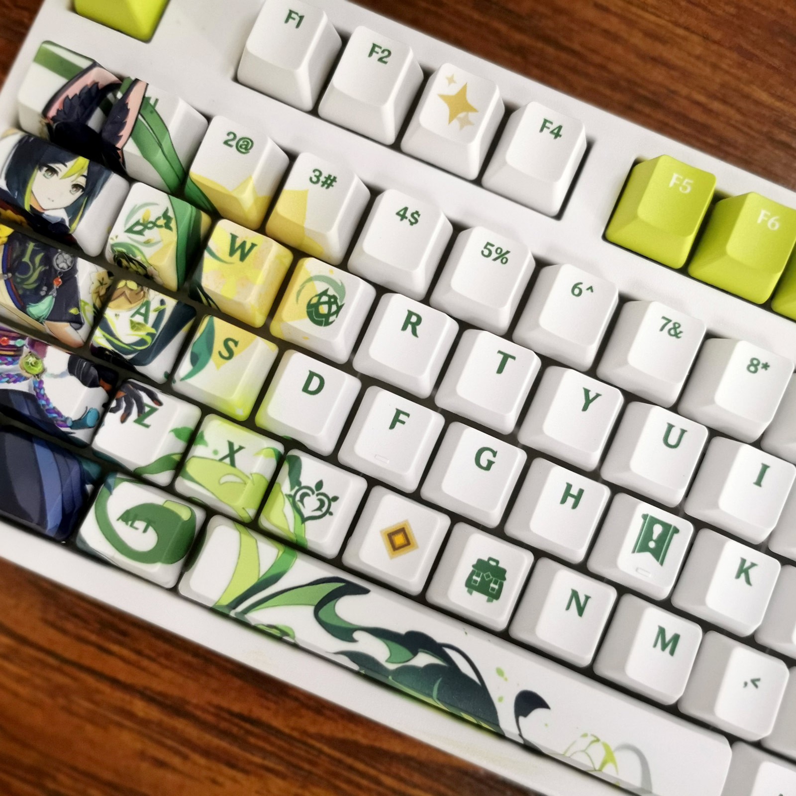 Genshin Impact NAHIDA NILOU Se - Keycaps Oem Profile 87 Keys recensione e prezzo