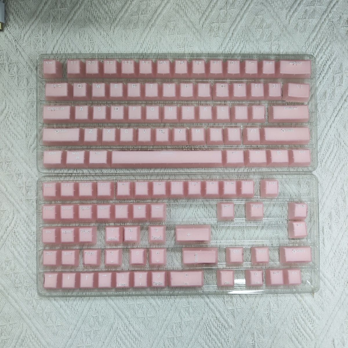 Keycaps Traslucidi Rosa Giada  - Keycaps Translucent Pudding Rgb recensione e prezzo