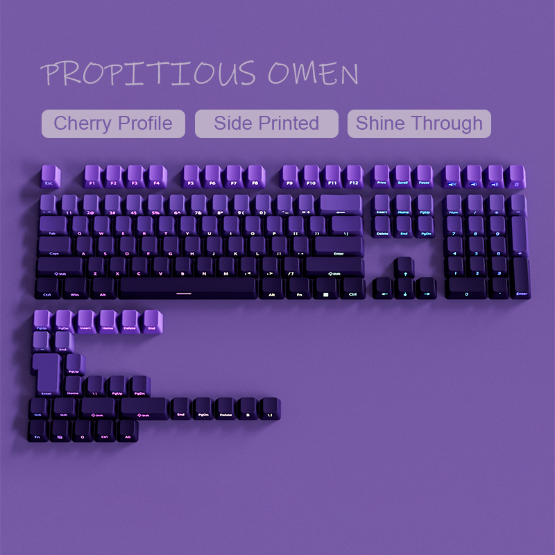 Copritasti retroilluminati RGB - Keycaps Cherry Profile Pbt recensione e prezzo
