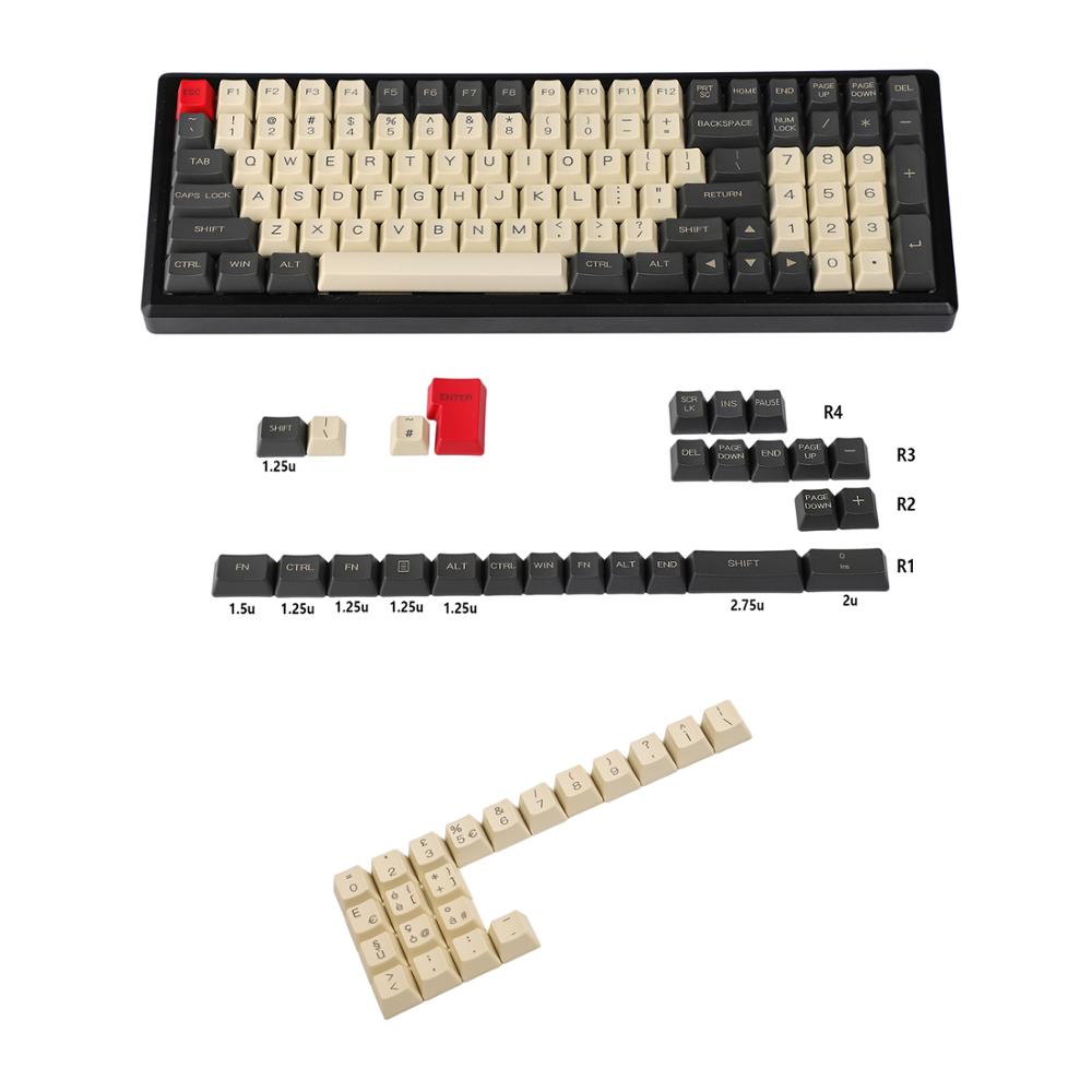 YMDK Incisione Laser UK Italia - Keycaps Oem Profile 87 Keys recensione e prezzo