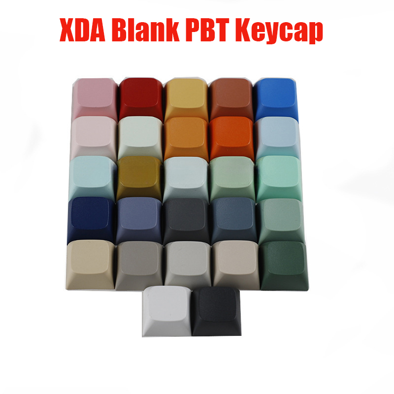 Nuovo XDA Print Blank 1U PBT K - Keycaps Blank Pbt 1U recensione e prezzo