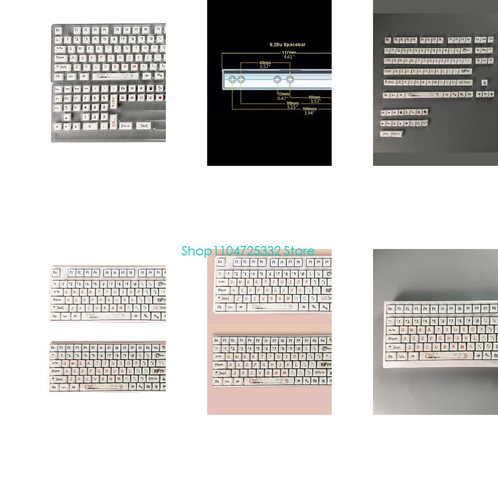 122 KeyCap Profilo KeyCap del  - Keycaps Xda Profile Pbt Dye Sub recensione e prezzo