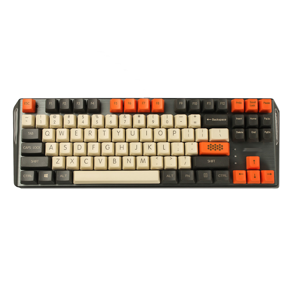 YMDK Carbon 61 87 104 Top Prin - Keycaps Oem Profile 87 Keys recensione e prezzo