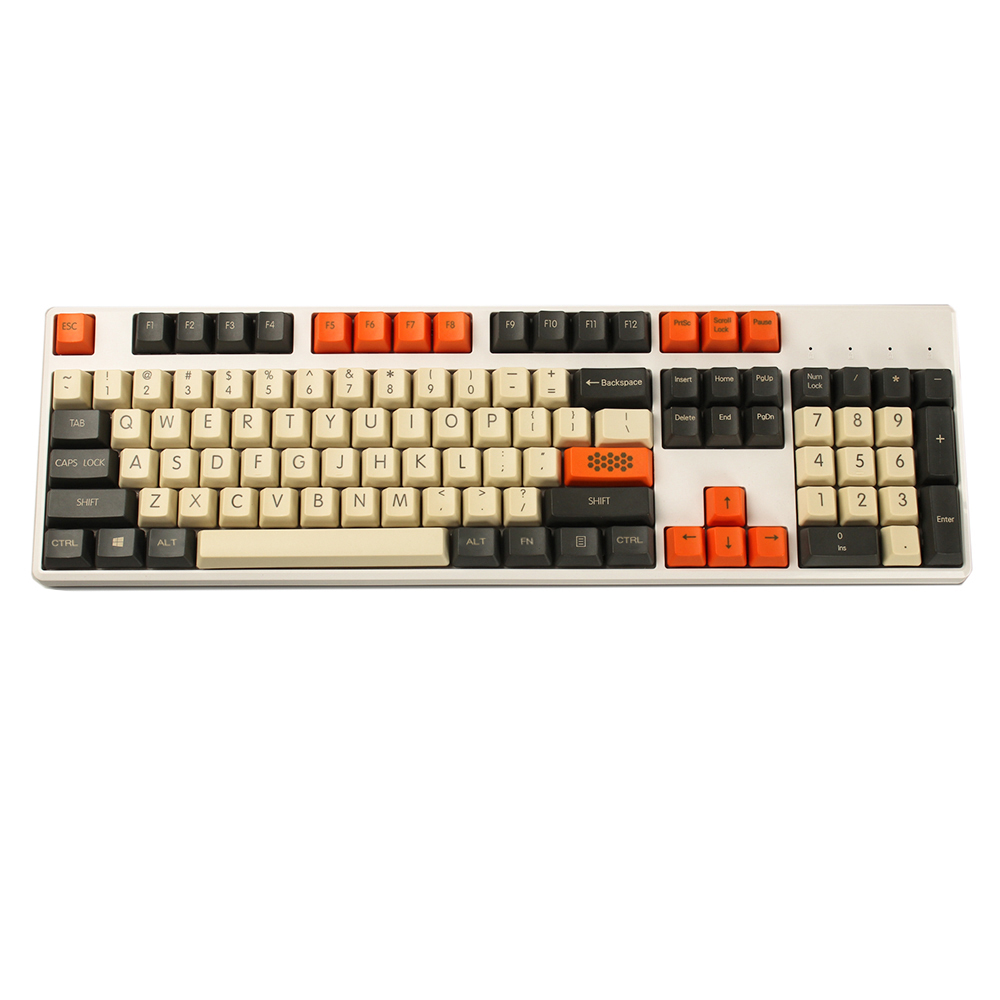 YMDK Carbon 61 87 104 Top Prin - Keycaps Oem Profile 87 Keys recensione e prezzo