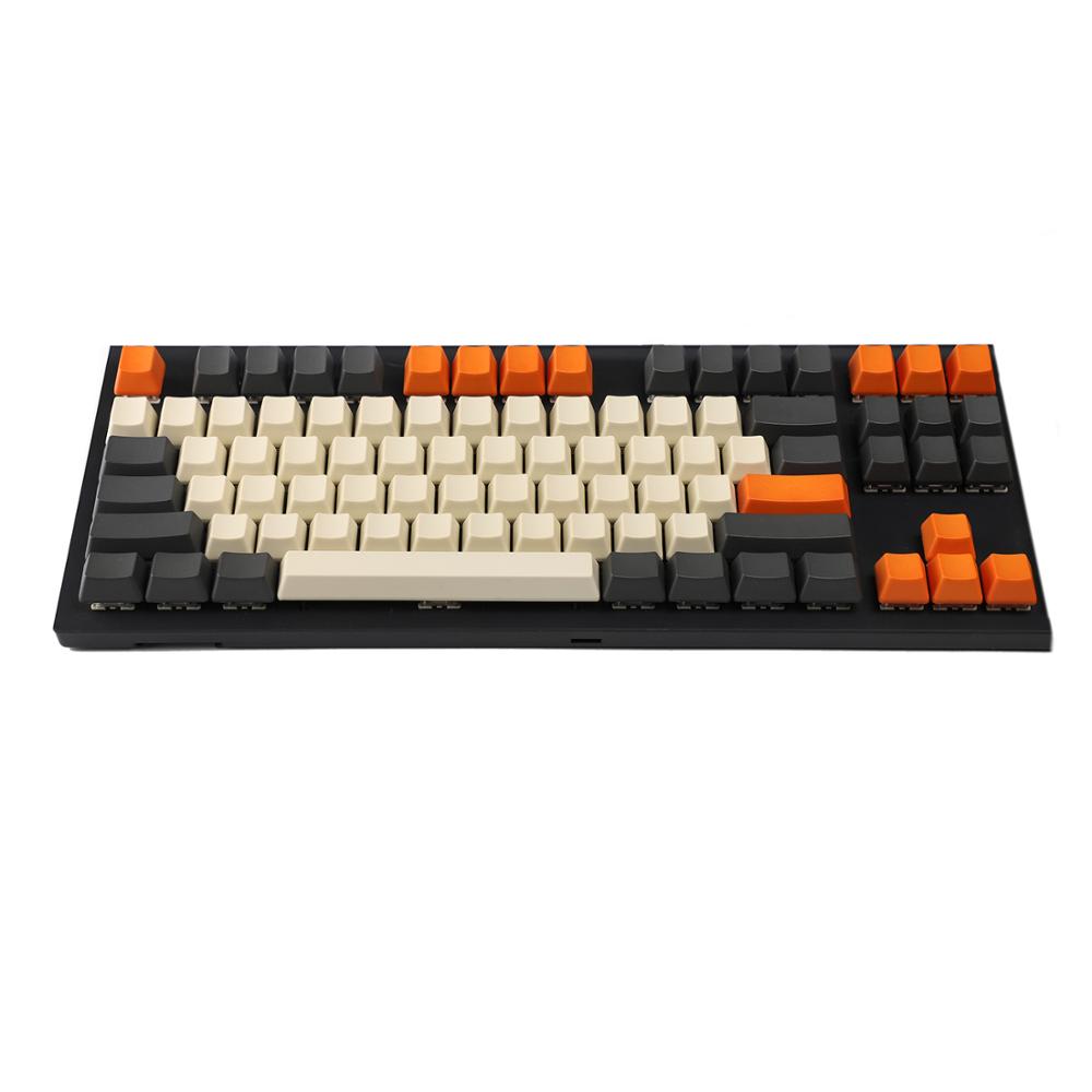 YMDK Carbon 61 87 104 Top Prin - Keycaps Oem Profile 87 Keys recensione e prezzo