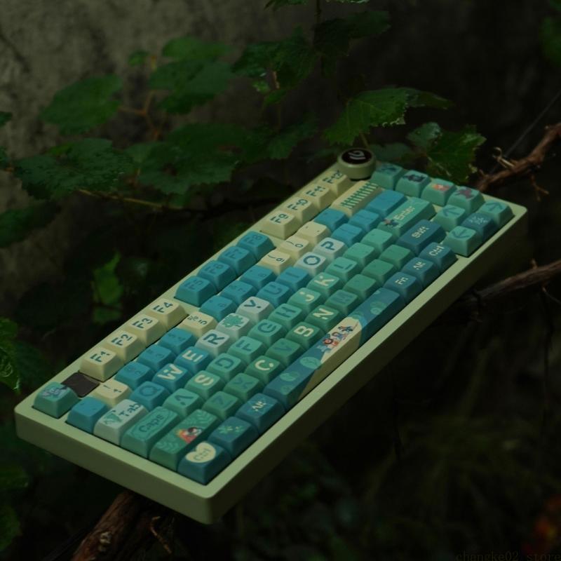 Copritasto verde 127Keys Profi - Keycaps Xda Profile Pbt Dye Sub recensione e prezzo