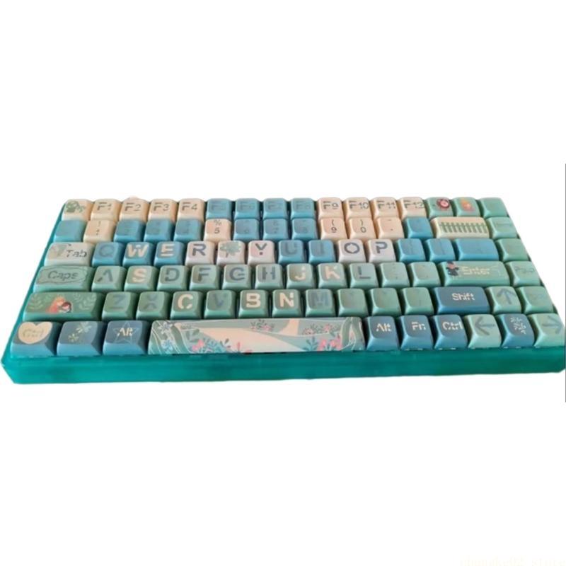 Copritasto verde 127Keys Profi - Keycaps Xda Profile Pbt Dye Sub recensione e prezzo