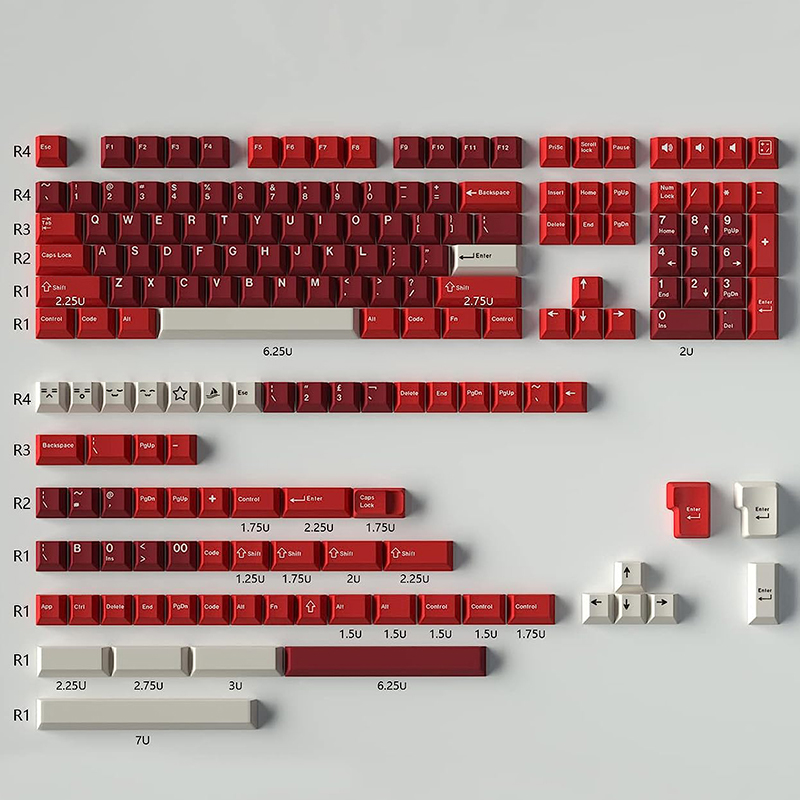 GMK Copritasti Cherry Profilo  - Keycaps Pbt Double Shot 104 Keys recensione e prezzo