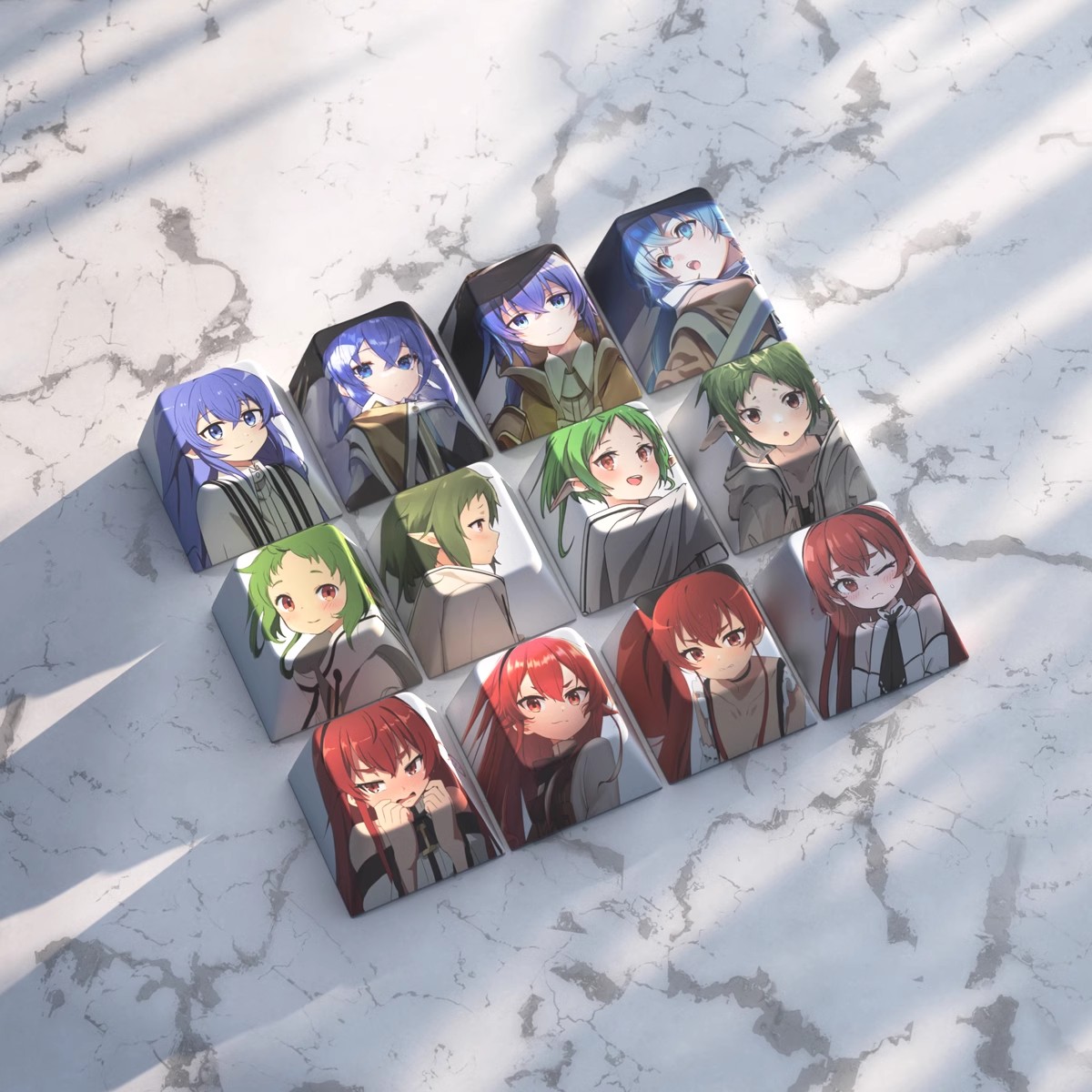 4 tasti/set Reincarnazione sen - Keycaps Cherry Profile Pbt recensione e prezzo