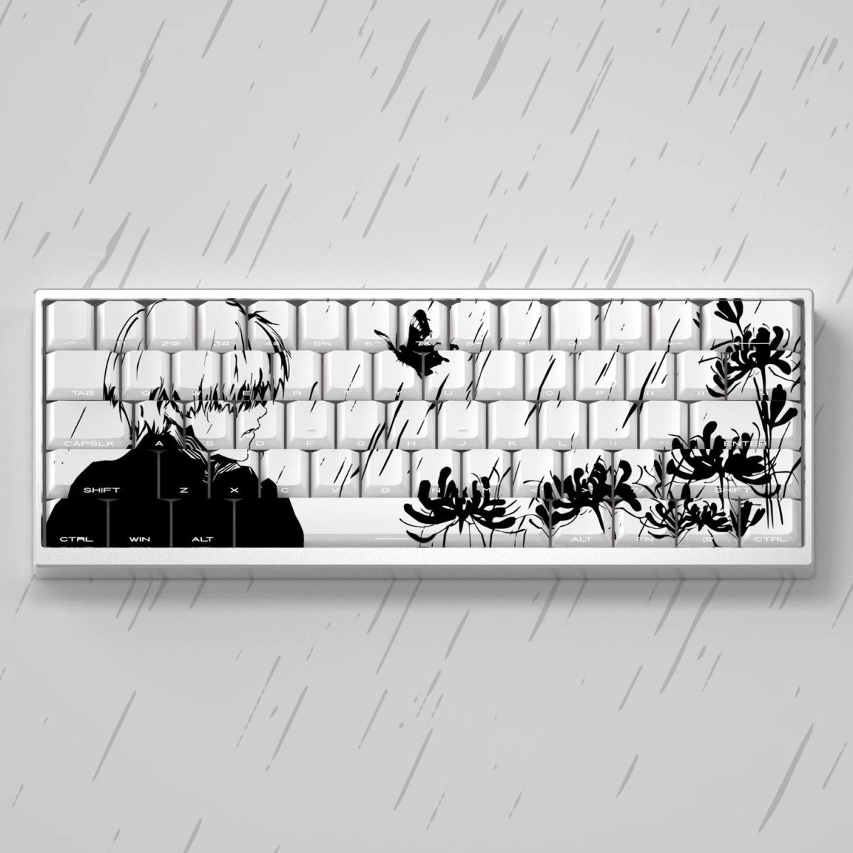 130 tasti Tokyo Ghoul Tema Kan - Keycaps Cherry Profile Pbt recensione e prezzo