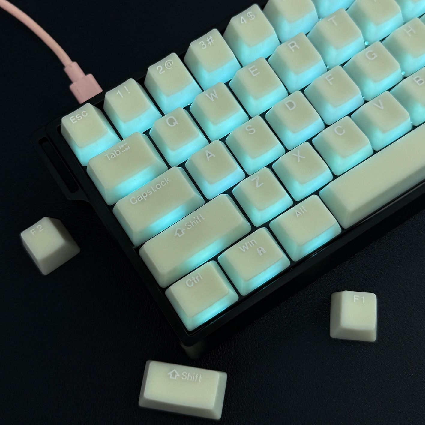 Copritasti Pudding traslucido  - Keycaps Translucent Pudding Rgb recensione e prezzo