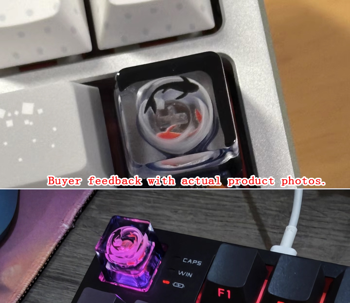 1 pz Tastiera Meccanica Artigi - Keycaps Artisan Resin Handmade recensione e prezzo