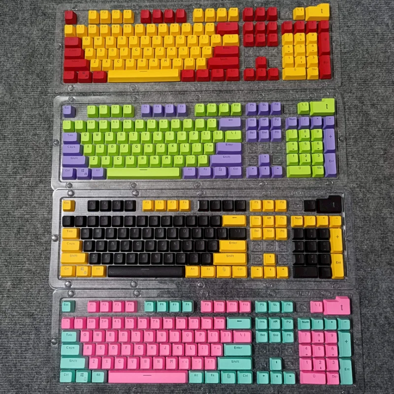 Good Pbt Oem Keycaps 61/87/104 - Keycaps Pbt Double Shot 104 Keys recensione e prezzo