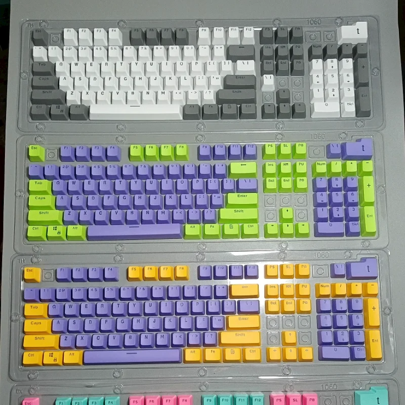 Good Pbt Oem Keycaps 61/87/104 - Keycaps Pbt Double Shot 104 Keys recensione e prezzo