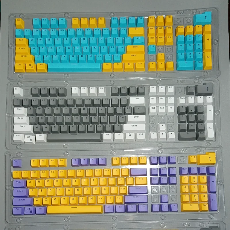 Good Pbt Oem Keycaps 61/87/104 - Keycaps Pbt Double Shot 104 Keys recensione e prezzo