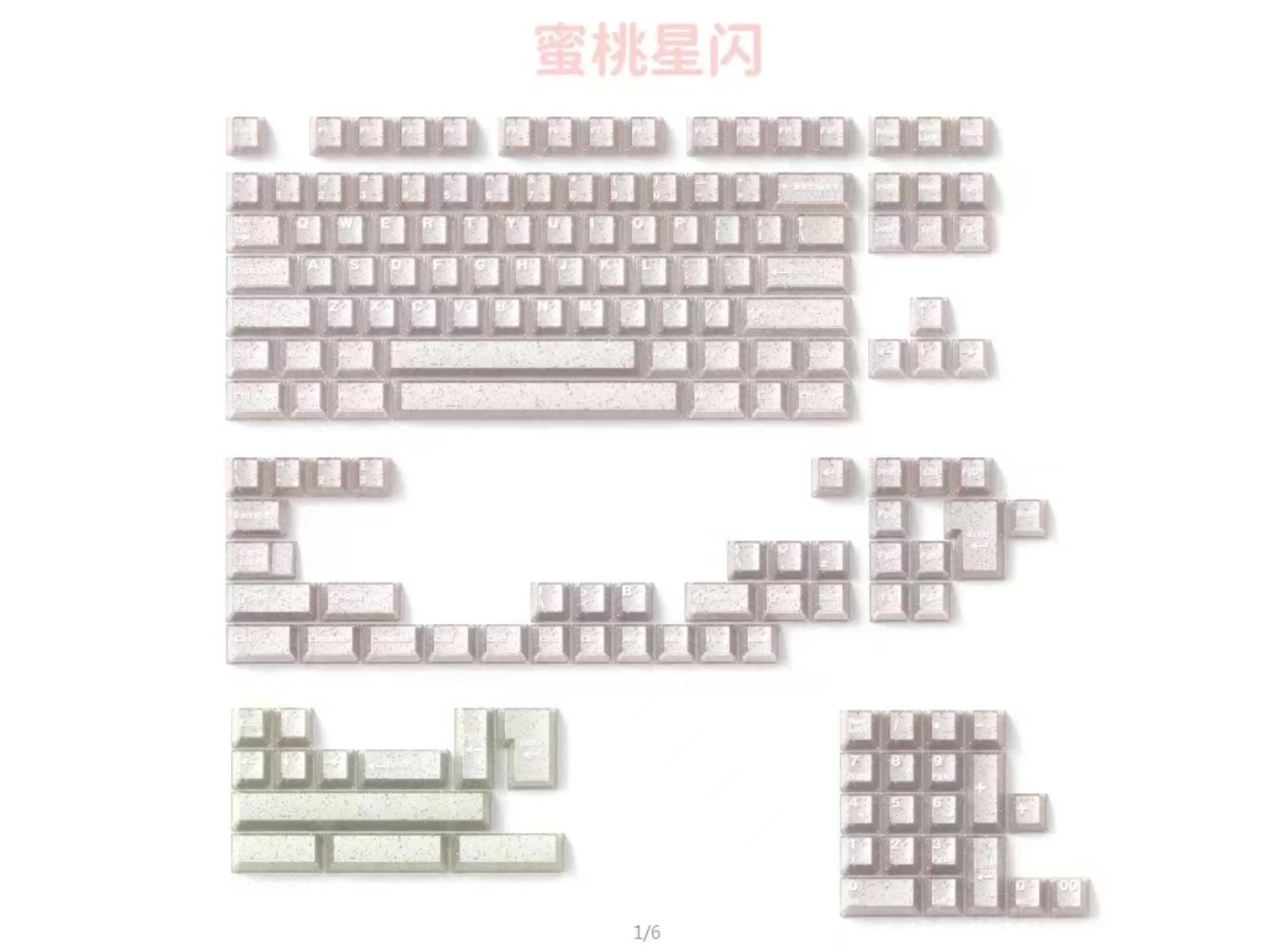 172 tasti/set Copritasti Doubl - Keycaps Gmk Clone Abs recensione e prezzo