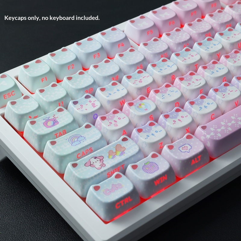 Set di Tasti PBT Retroillumina - Keycaps Spacebar 6.25U Custom recensione e prezzo