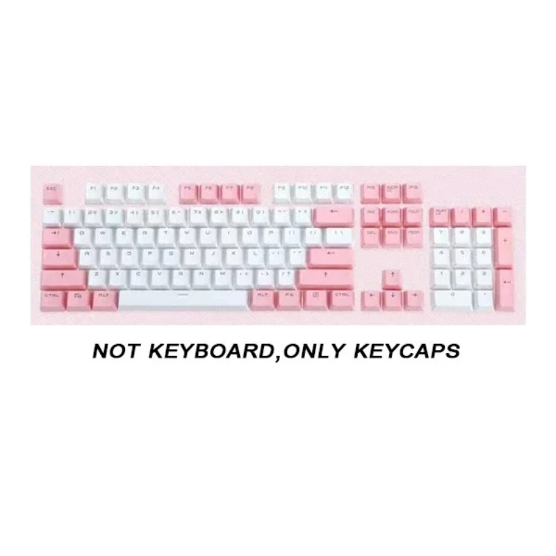 Set di copritasti retroillumin - Keycaps Pbt Double Shot 104 Keys recensione e prezzo