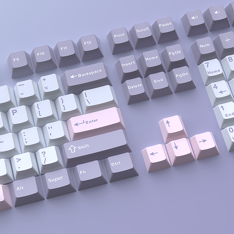 Set di 126 Tasti Macarone Doub - Keycaps Pbt Double Shot 104 Keys recensione e prezzo