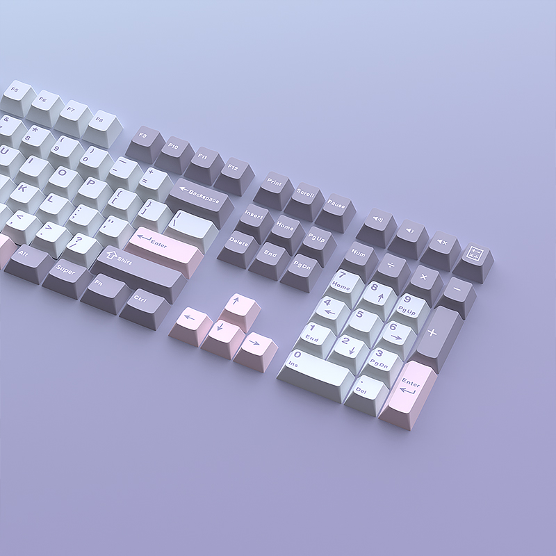 Set di 126 Tasti Macarone Doub - Keycaps Pbt Double Shot 104 Keys recensione e prezzo