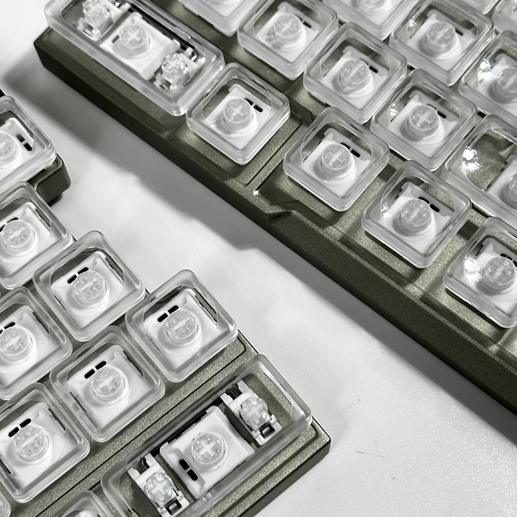 Copritasti trasparenti a basso - Keycaps Low Profile Choc recensione e prezzo