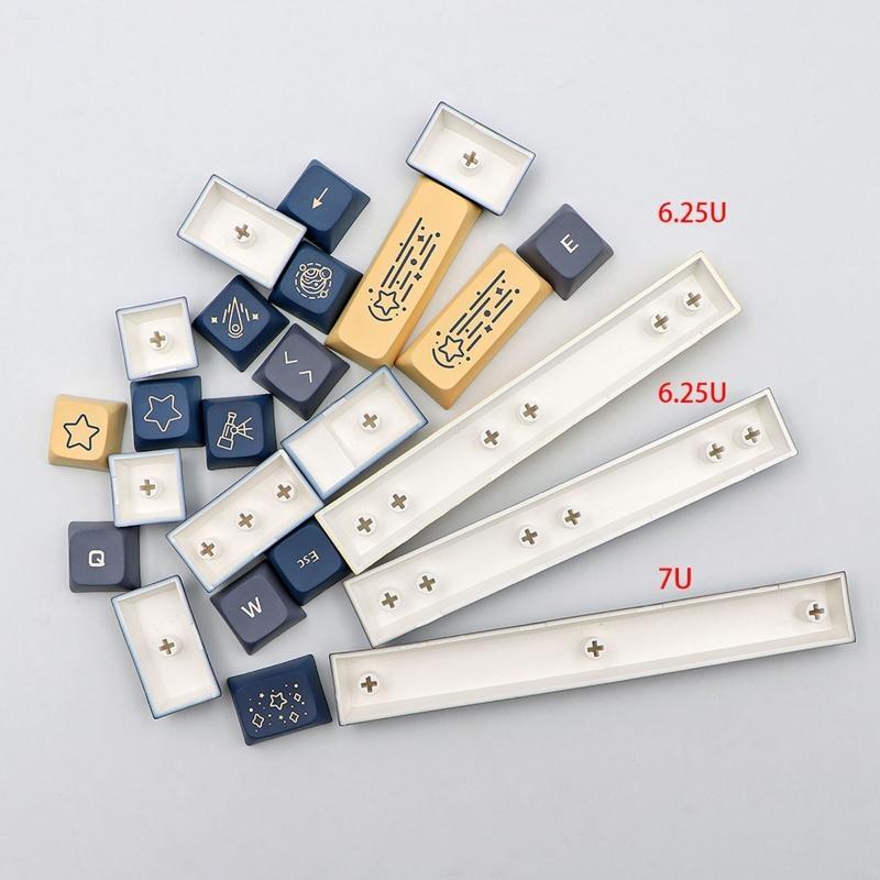 652F 133 tasti Stargaze Keycap - Keycaps Xda Profile Pbt Dye Sub recensione e prezzo
