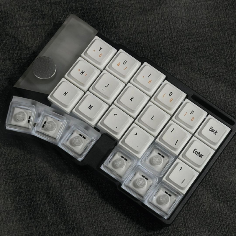 Copritasti trasparenti LCK Cop - Keycaps Low Profile Choc recensione e prezzo