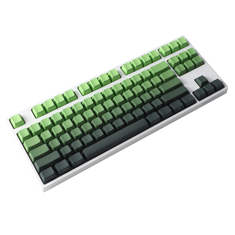 Tasti PBT Matcha Gradient Retr - Keycaps Oem Profile 87 Keys recensione e prezzo