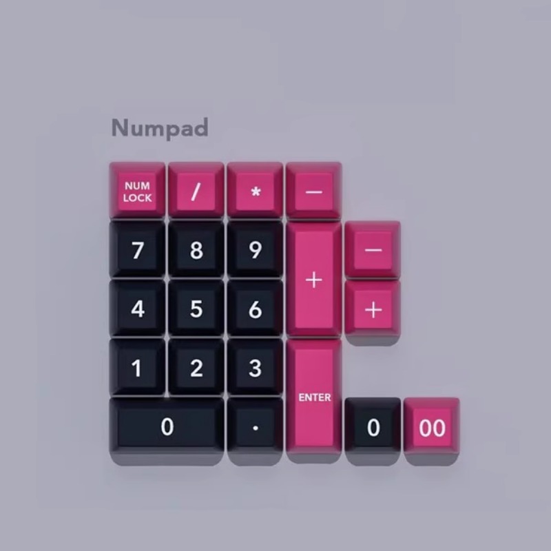 Domkey Miami Theme Keycap Set  - Keycaps Set Sa Profile Abs recensione e prezzo