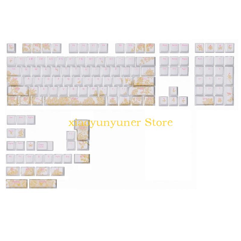 P9JB 135/108PCS Copritasti ret - Keycaps Pbt Double Shot 104 Keys recensione e prezzo
