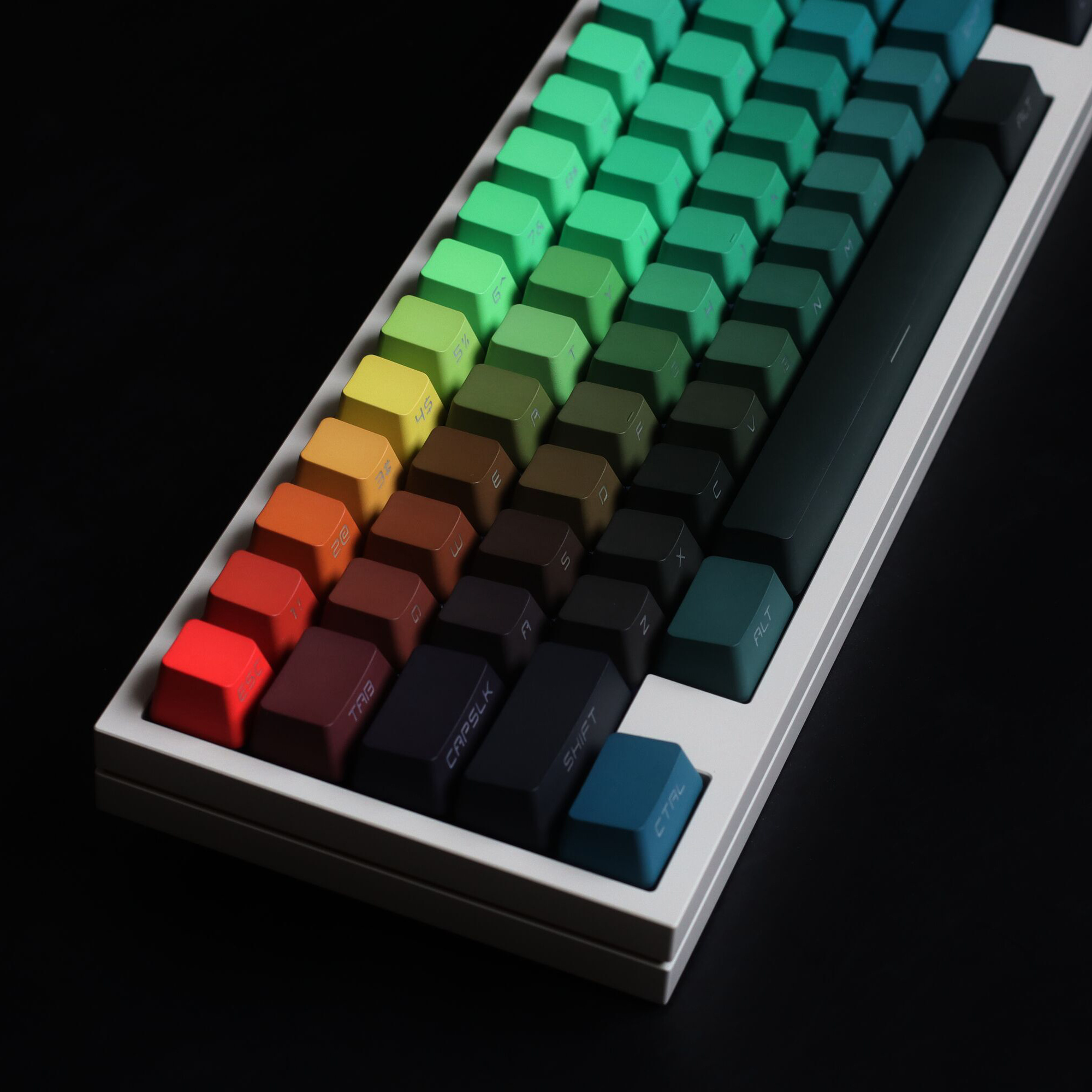 Set di Tasti Prism PBT Retroil - Keycaps Oem Profile 87 Keys recensione e prezzo