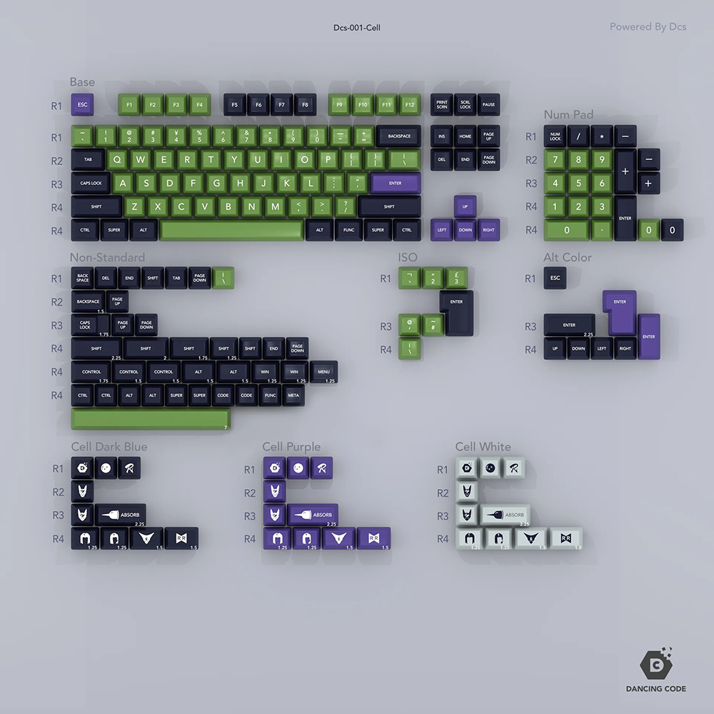 Domikey SA set di copritasti d - Keycaps Set Sa Profile Abs recensione e prezzo