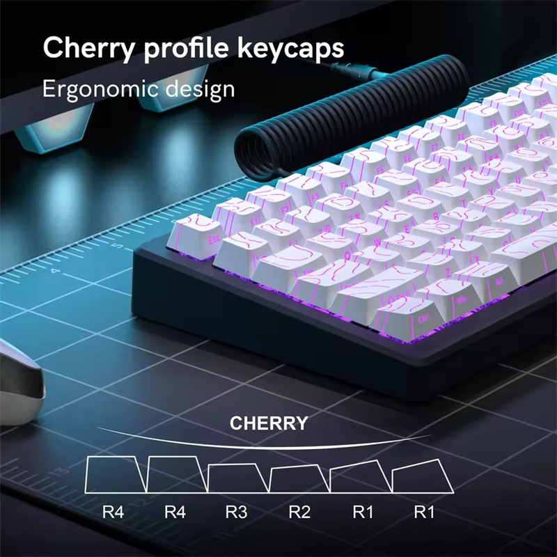 NUOVA Linea di Contorno 4.0 Ve - Keycaps Pbt Double Shot 104 Keys recensione e prezzo