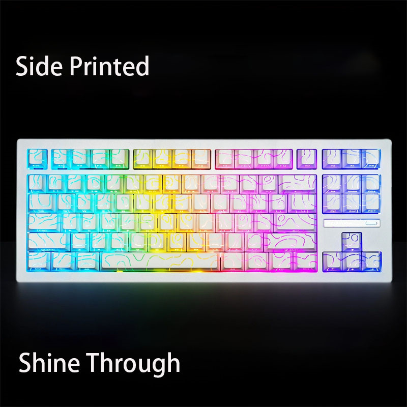NUOVA Linea di Contorno 4.0 Ve - Keycaps Pbt Double Shot 104 Keys recensione e prezzo