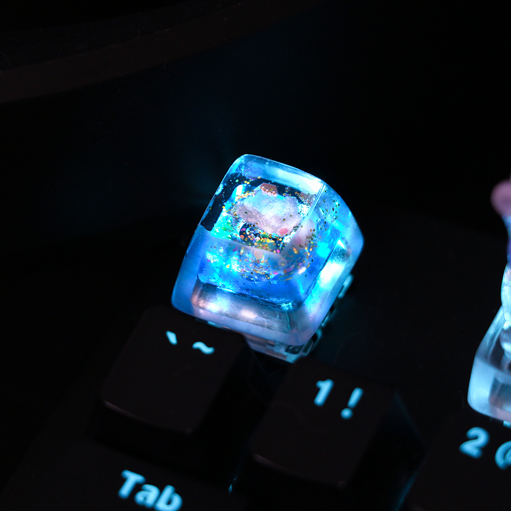 4 pz/set Personalizzato Cielo  - Keycaps Artisan Resin Handmade recensione e prezzo