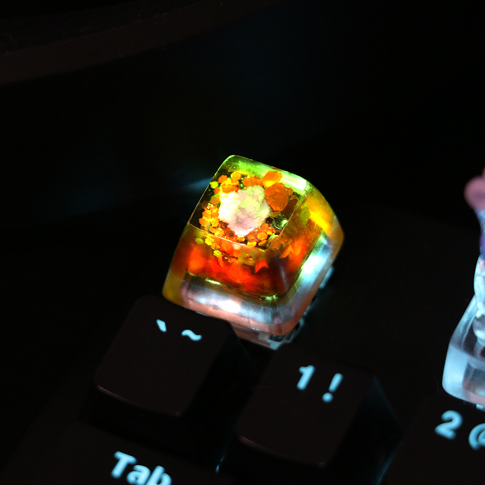 4 pz/set Personalizzato Cielo  - Keycaps Artisan Resin Handmade recensione e prezzo